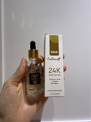 24k gold serum