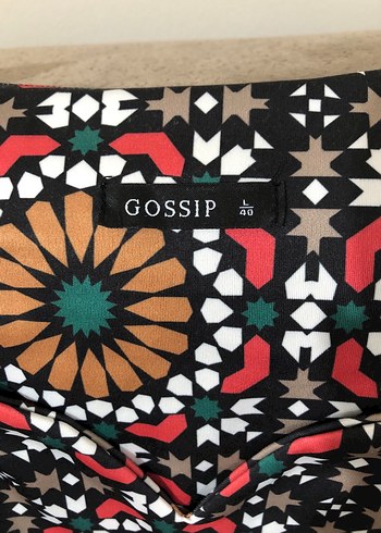 Boncuk İşlemeli Uzun Desenli Kadın Kalem Elbise - Görsel 5