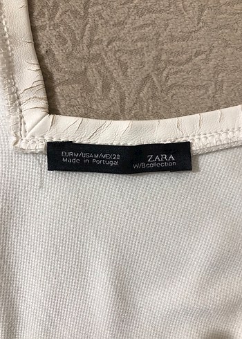 Düğmeli Baskılı Beyaz Kadın Tişört - Görsel 8