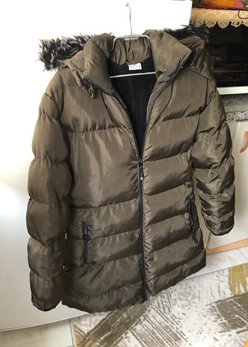 Kürklü Kahverengi Kadın Kışlık Mont - Görsel 5