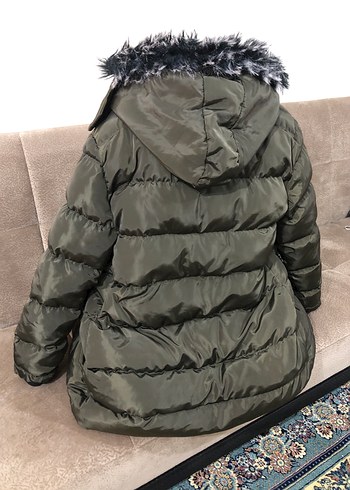 Kürklü Kahverengi Kadın Kışlık Mont - Görsel 18