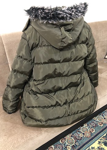 Kürklü Kahverengi Kadın Kışlık Mont - Görsel 20