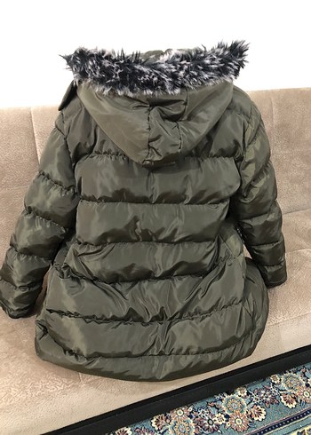 Kürklü Kahverengi Kadın Kışlık Mont - Görsel 19