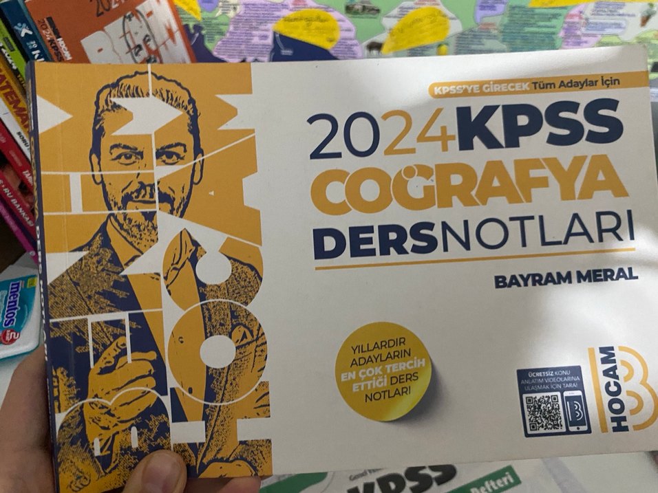 2024 KPSS Coğrafya Ders Notları - Bayram Meral - Görsel 2