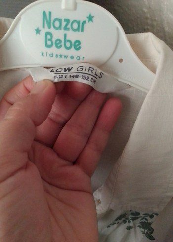 Nakışlı Keten Gömlek - Görsel 4