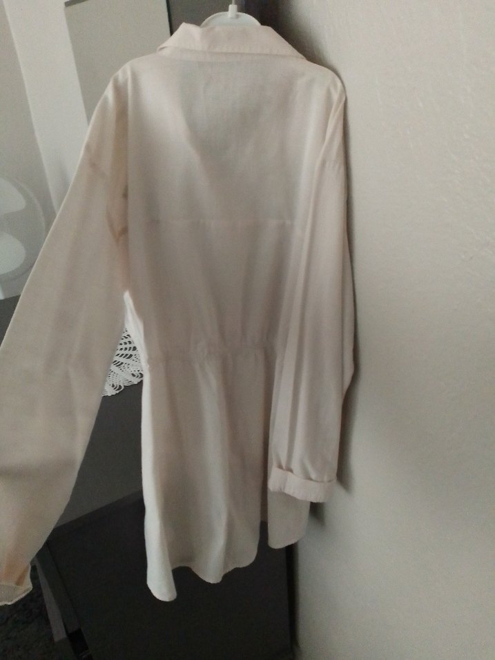 Nakışlı Keten Gömlek - Görsel 3