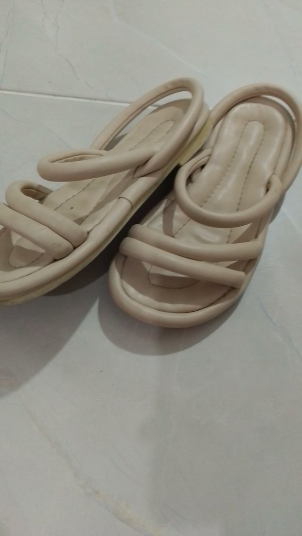 Bej Kadın  Sandalet - Görsel 2