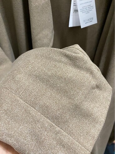 Atkılı yün ceket tunik - Görsel 7