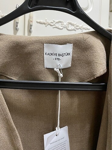 Atkılı yün ceket tunik - Görsel 9