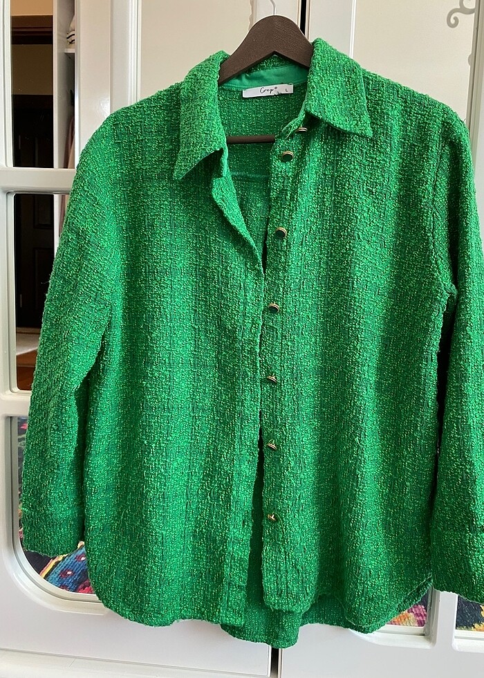 Kırçıllı ceket - Görsel 3