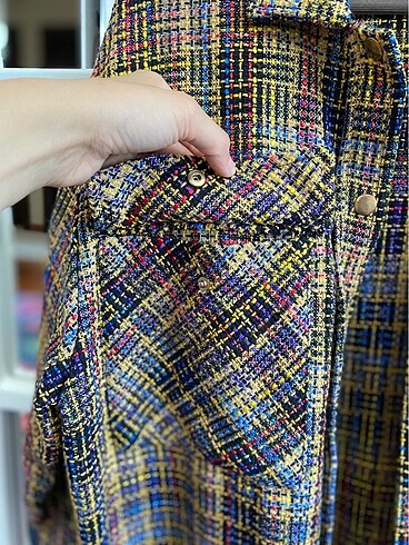 Kırçıllı ceket - Görsel 5