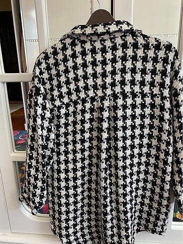 Kazayağı desenli ceket - Görsel 8