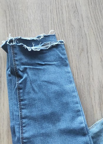 Trendyol & Milla Kadın Mavi Bol Kesim Denim Jean