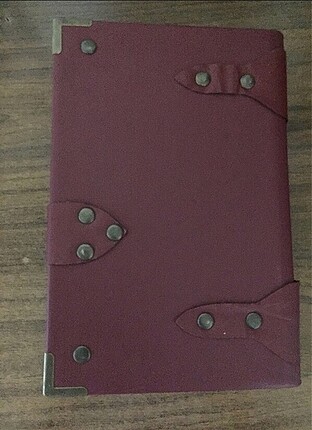  Beden Deri kaplı defter
