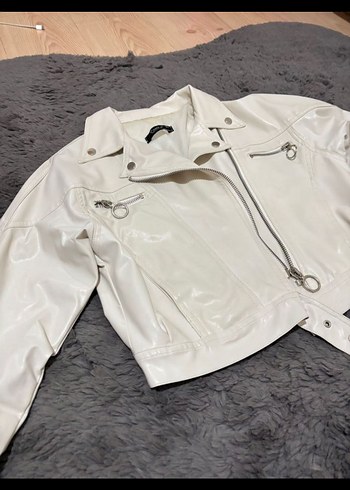 Kemerli Deri Ceket - Görsel 2