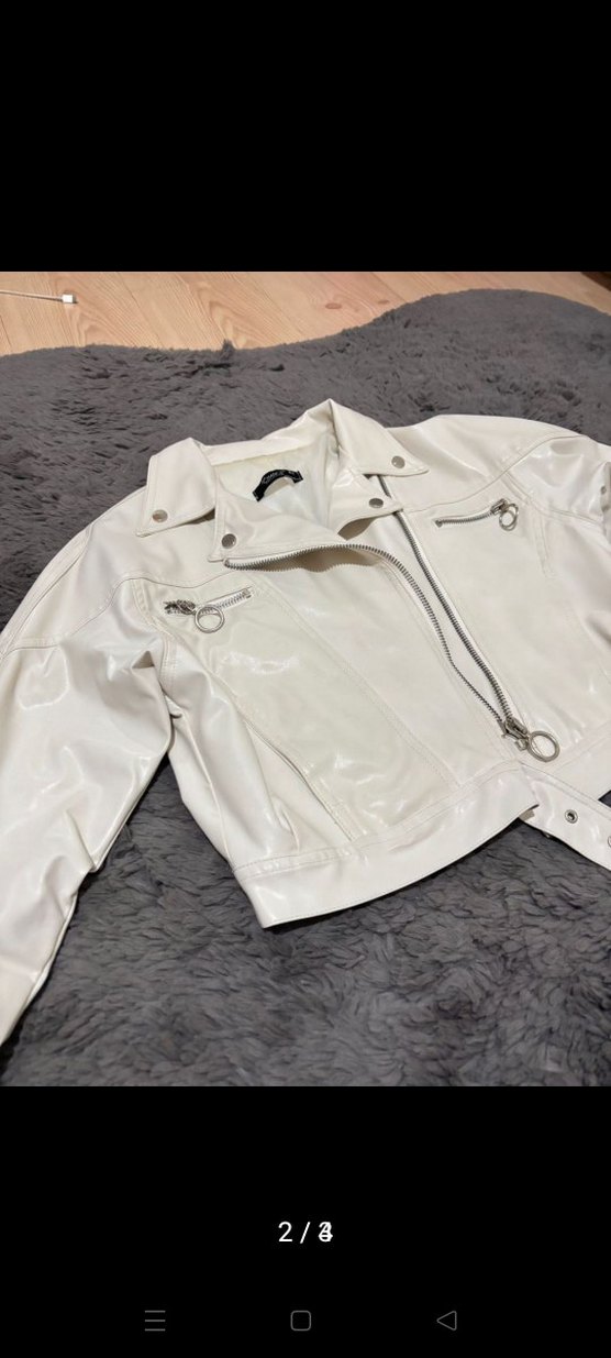 Kemerli Deri Ceket - Görsel 2