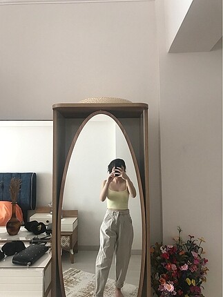 krem rengi balon pantolon
