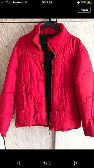 Bershka şişme mont