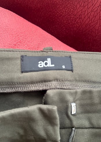 Kadın Haki Kumaş Pantolon Regular Fit - Görsel 3