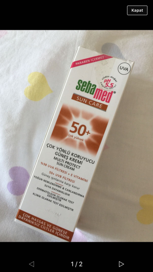 Sebamed Sebamed güneş kremi