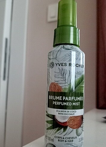 Yves Rocher parfümlü saç ve vücut spreyi hindistan cevizli 
