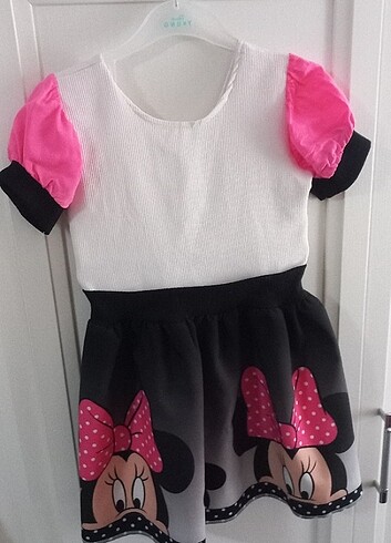 Minnie mouse 5-6 yaş elbise