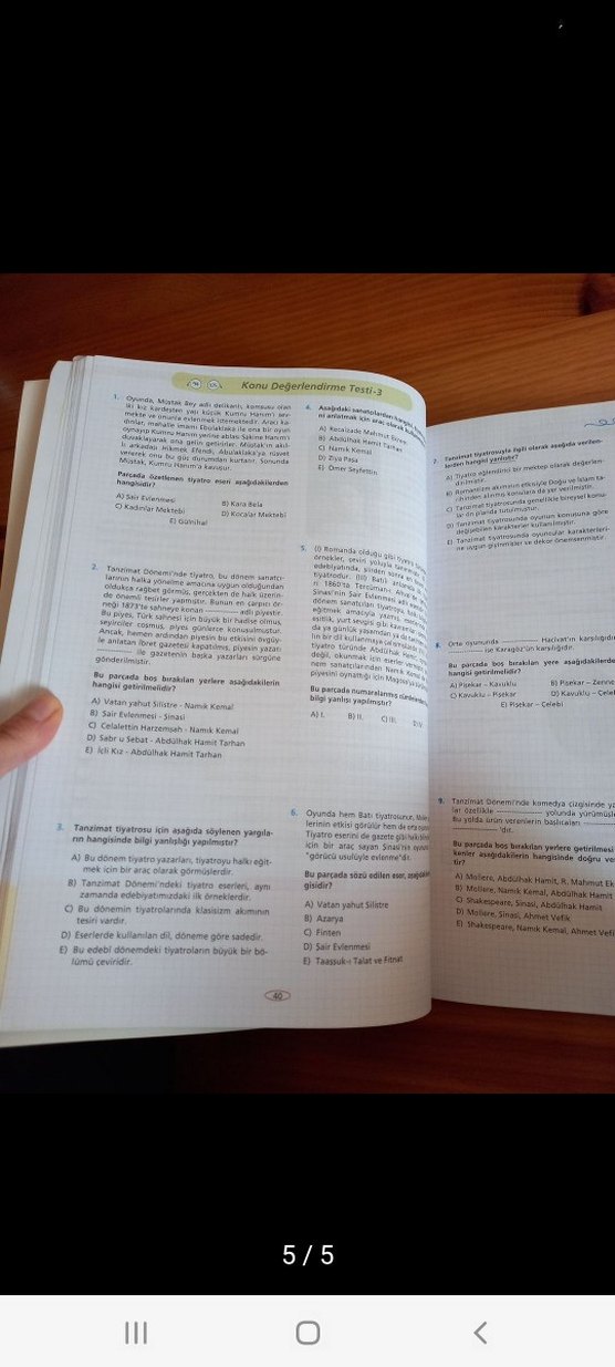 11. Sınıf Türk Edebiyatı Ders Rehberi Testokul - Görsel 5