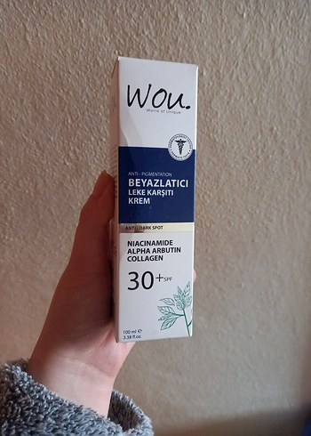 Wou Beyazlatıcı Leke Karşıtı El Kremi 30+ - Görsel 3