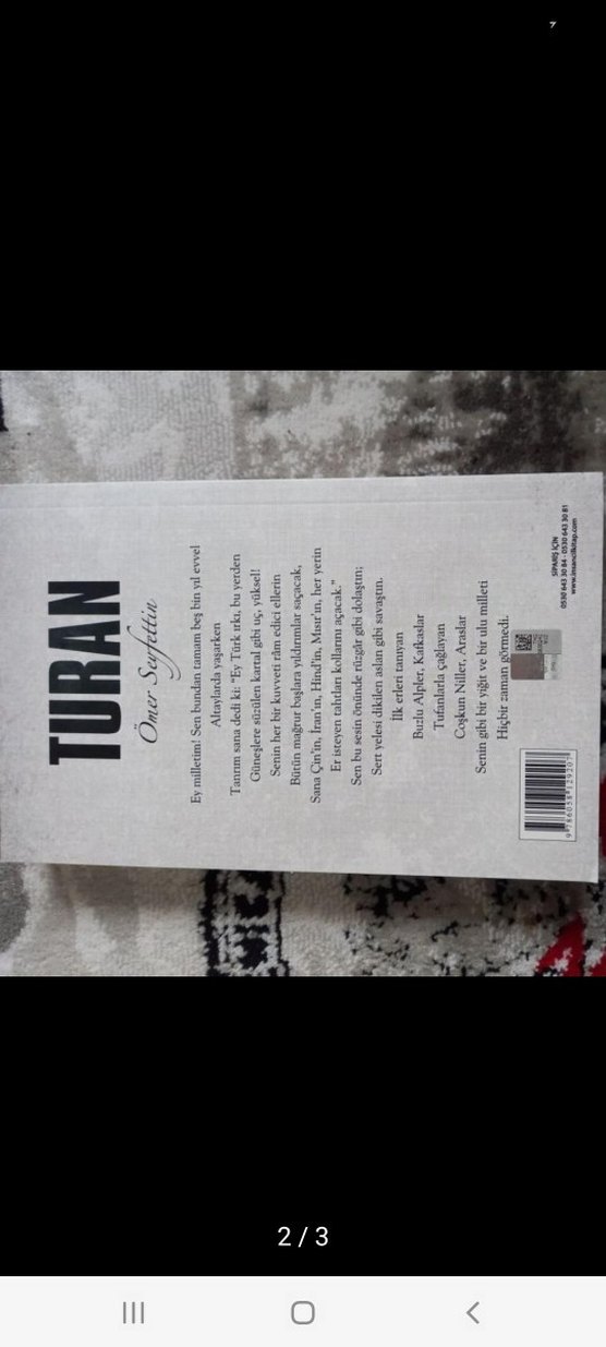 Turan - Ömer Seyfettin - Görsel 2