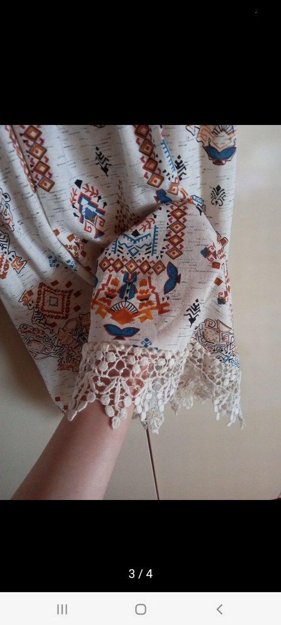 Madonna yaka elbise - Görsel 2