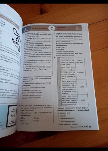 11. Sınıf Din Kültürü ve Ahlak Bilgisi Soru Bankası - Görsel 4