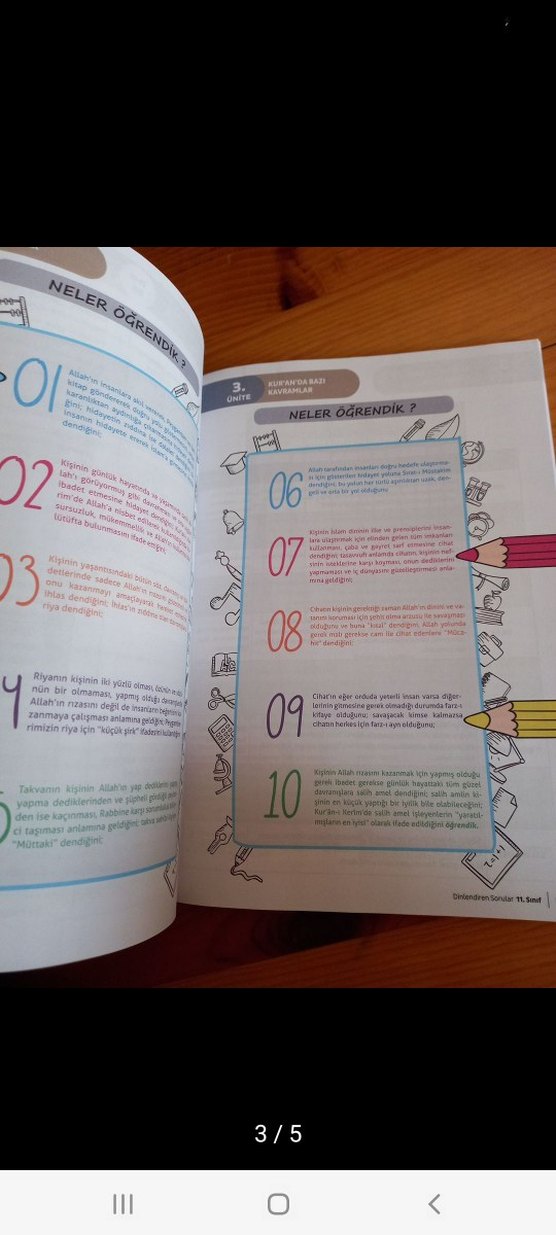 11. Sınıf Din Kültürü ve Ahlak Bilgisi Soru Bankası - Görsel 3