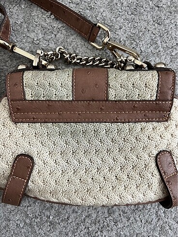  Beden kahverengi Renk Y2K Vintage Guess Canta