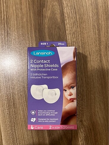 Lansinoh silikon göğüs ucu