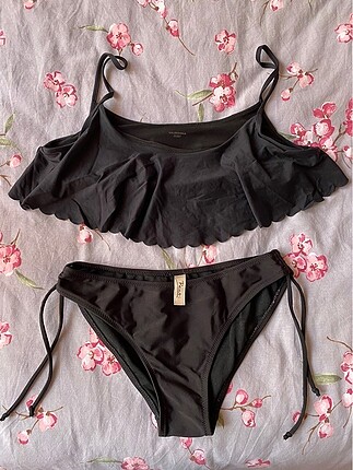 #siyahbikini #fırfırlı bikini