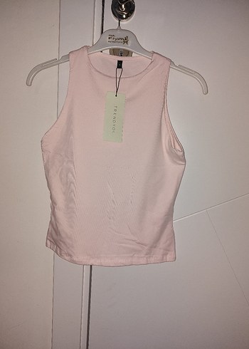 Pembe Mini Yüksek Yakalı Atlet