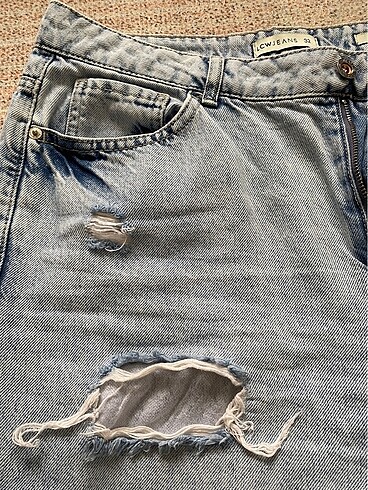 xl Beden mavi Renk Lcw mom jean