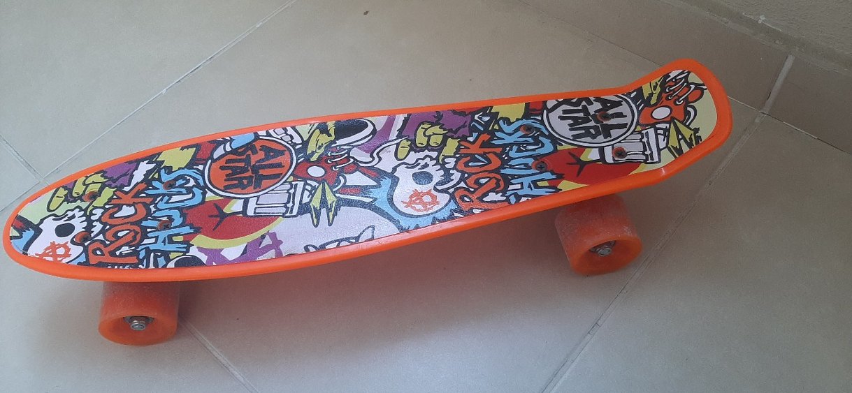 Renkli Desenli Çocuk kay kayı - Görsel 2