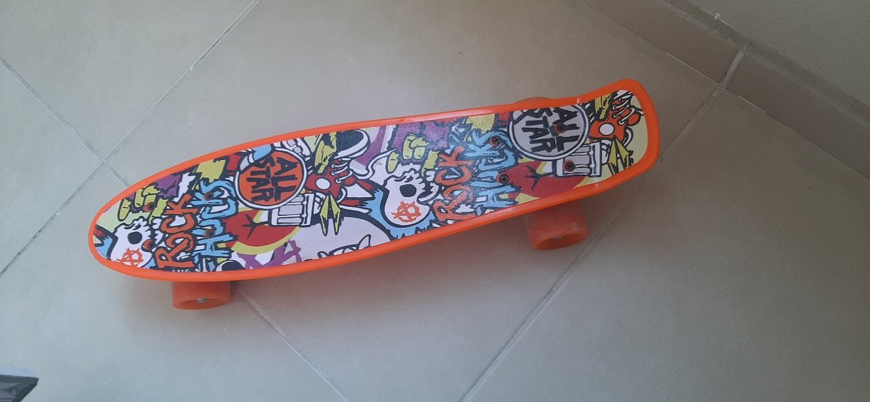 Renkli Desenli Çocuk kay kayı - Görsel 3