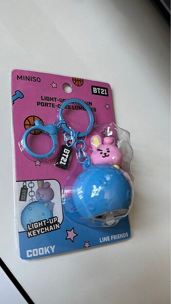 BT21 CHOOKY IŞIKLI ANAHTARLIK