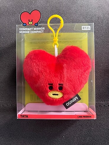 BT21 TATA Bag charm aynalı