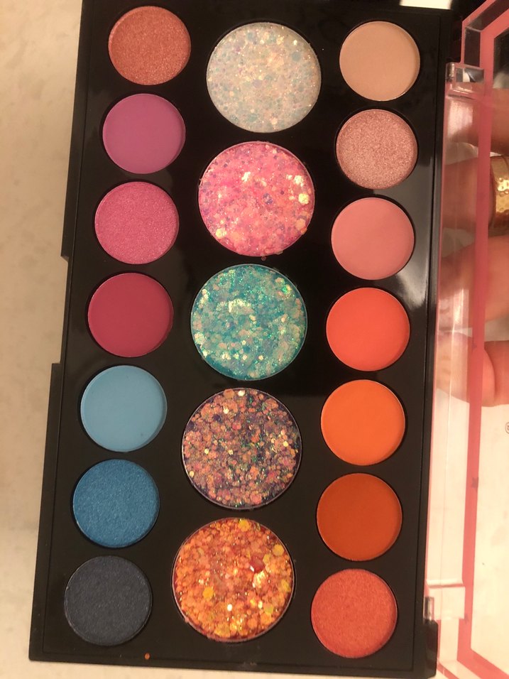 Canlı Çok Renkli Göz Farı Paleti - Görsel 3