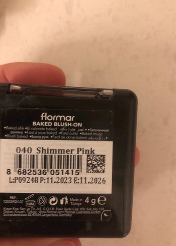 Koyu Pembe Allık flormar - Görsel 2