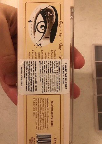 Canlı Renkli Göz Farı Paleti - Görsel 6