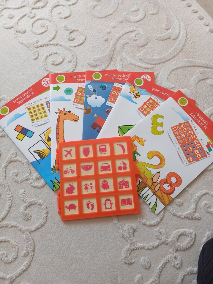çocuk akademi 5 Yaş Dikkat Seti - Görsel 2