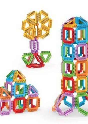 Diğer Renkli Geometrik Manyetik Puzzle Oyuncak