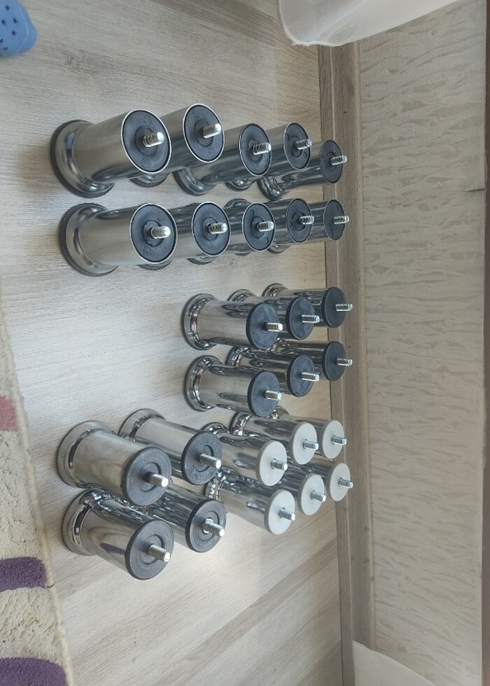 26 adet 10 cm kalın diş baza ayağı - Görsel 4