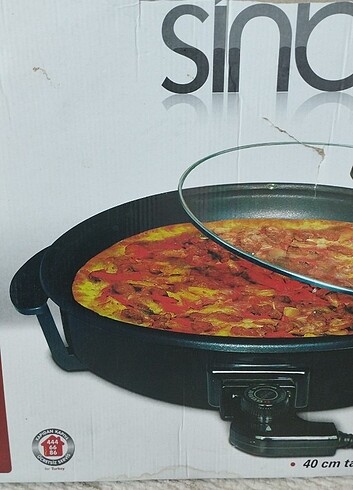Sinbo 5204 pizza tavası ve pan