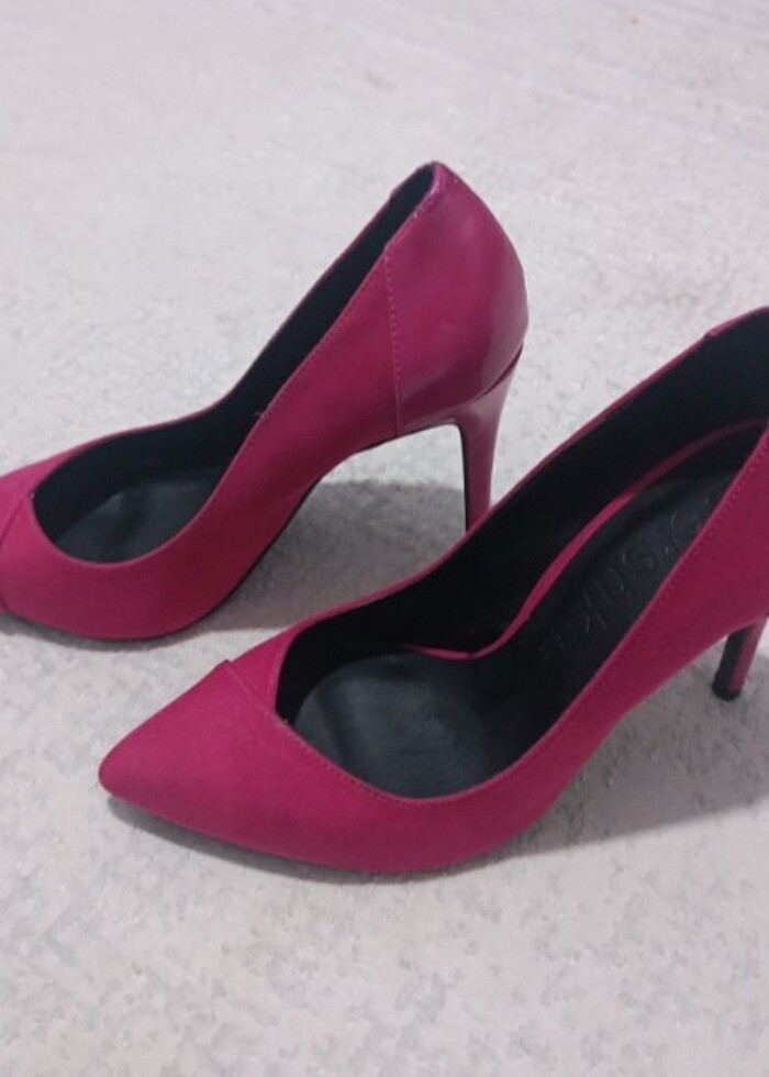 Topuklu pembe sitiletto  - Görsel 2