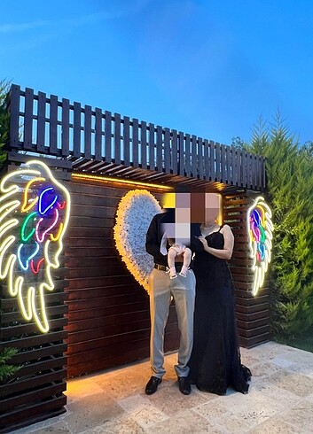 Diğer Abiye siyah elbise